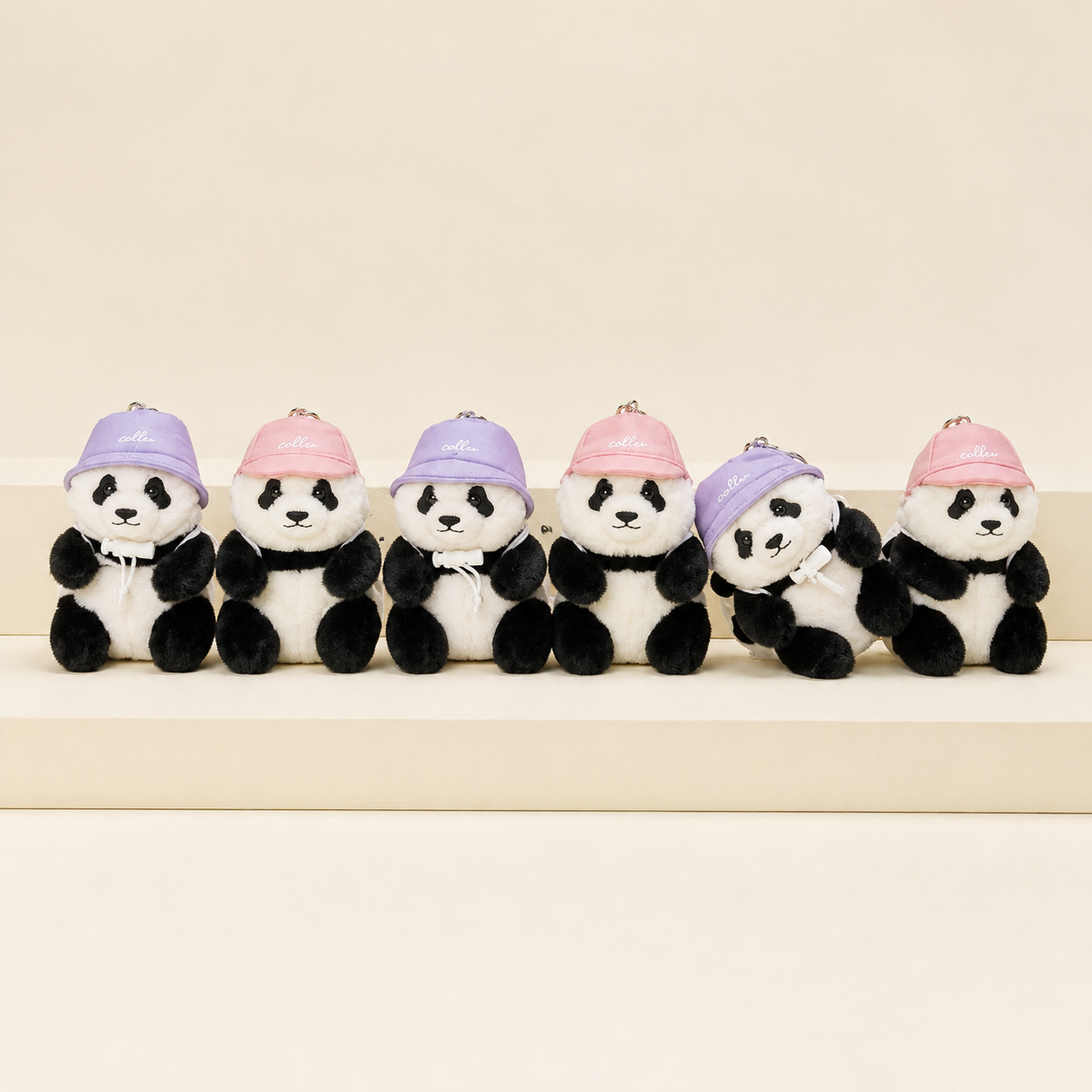 愛寶樂園 COLLER X Bao Family 睿寶輝寶毛絨鑰匙圈 - 图片 7