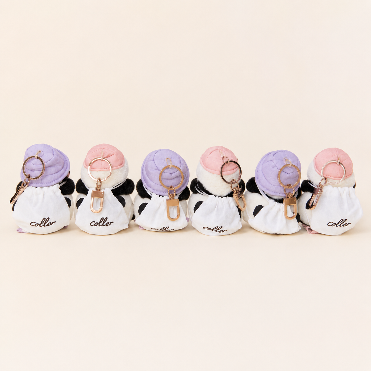 愛寶樂園 COLLER X Bao Family 睿寶輝寶毛絨鑰匙圈 - 图片 8