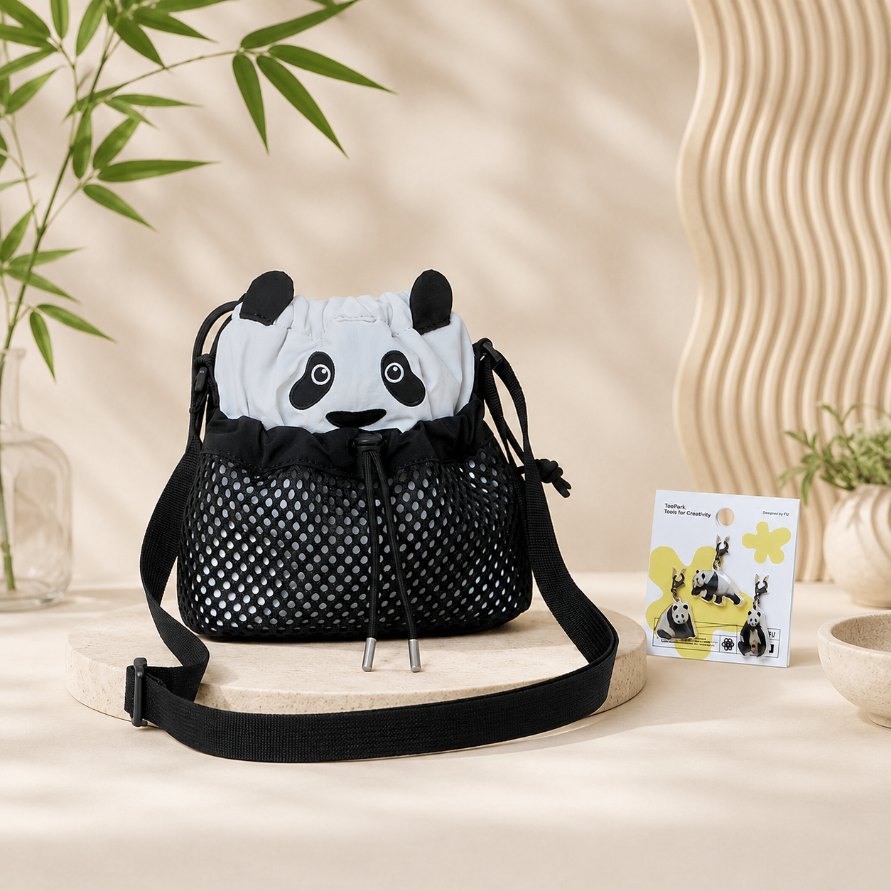愛寶樂園 COLLER X Bao Family 福寶壓克力鑰匙圈水桶包套組 - 图片 5