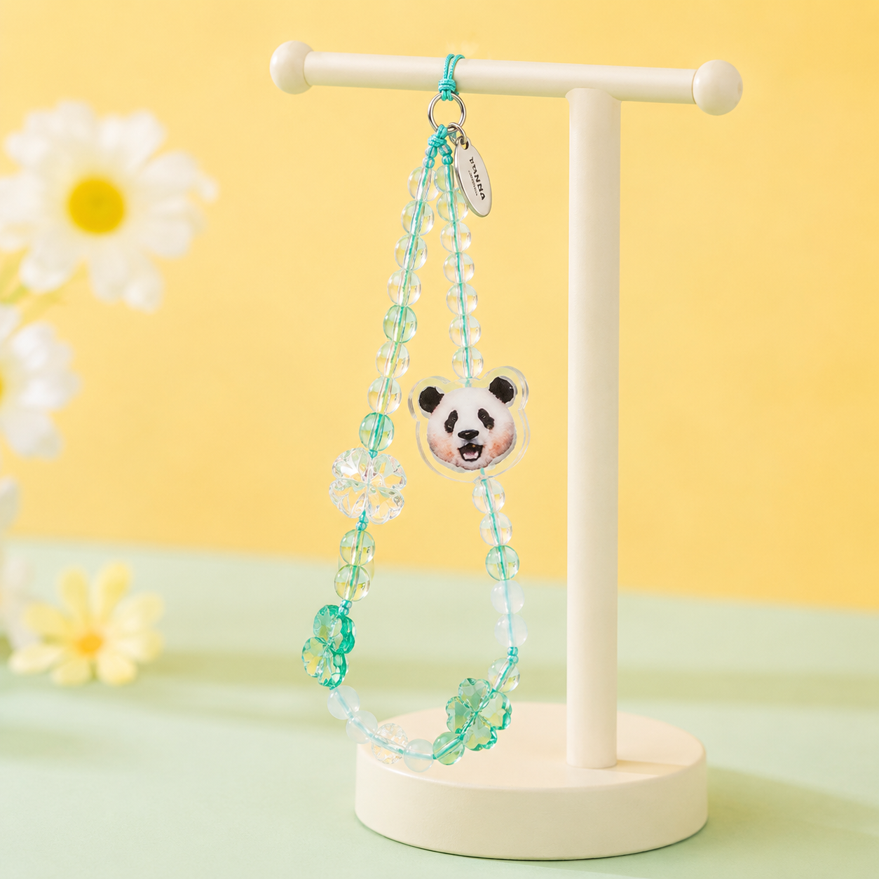 愛寶樂園熊貓 Bao Family 串珠手腕掛繩 2款 - 图片 6