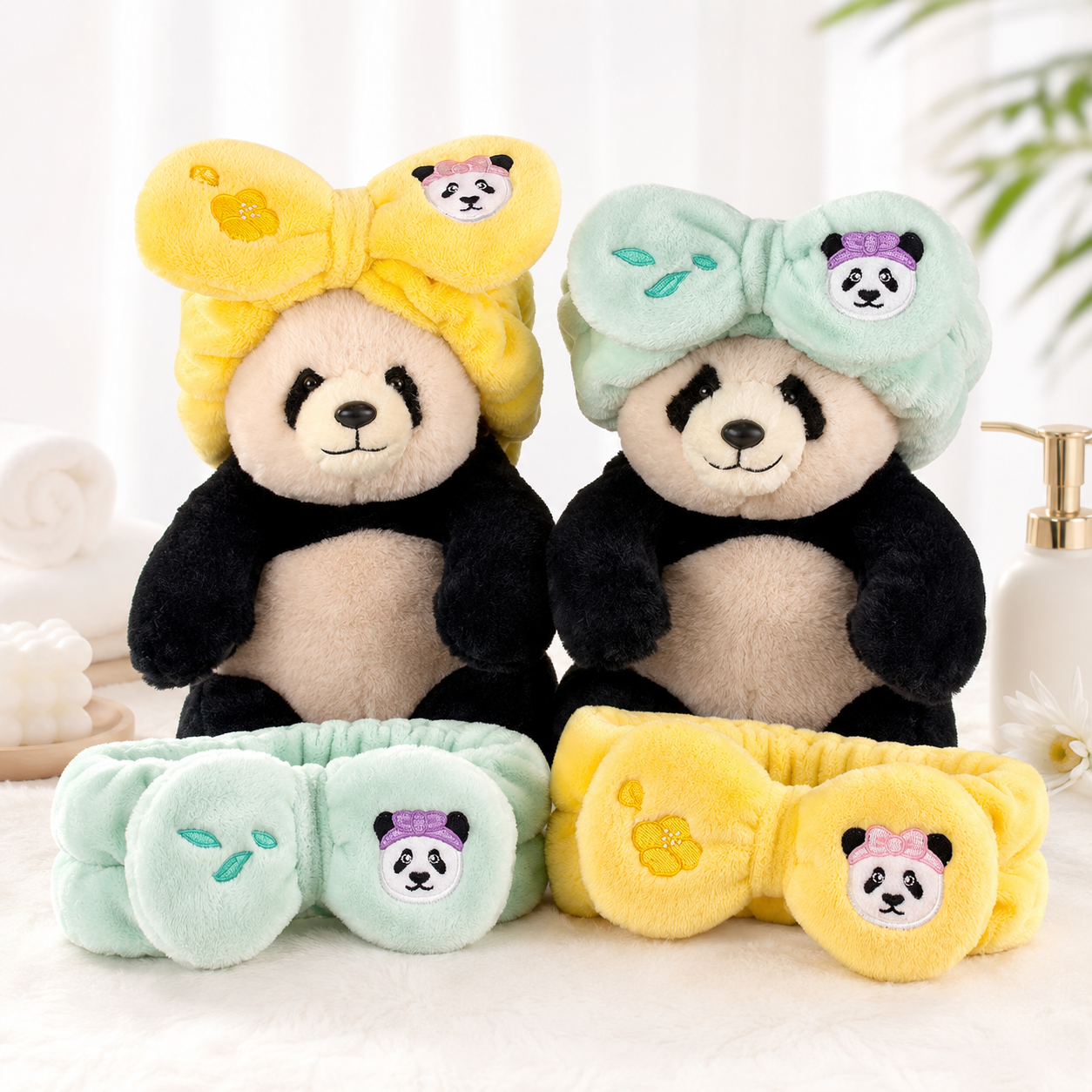 Happy Bath X Bao Family 睿寶輝寶沐浴時光洗臉髮帶