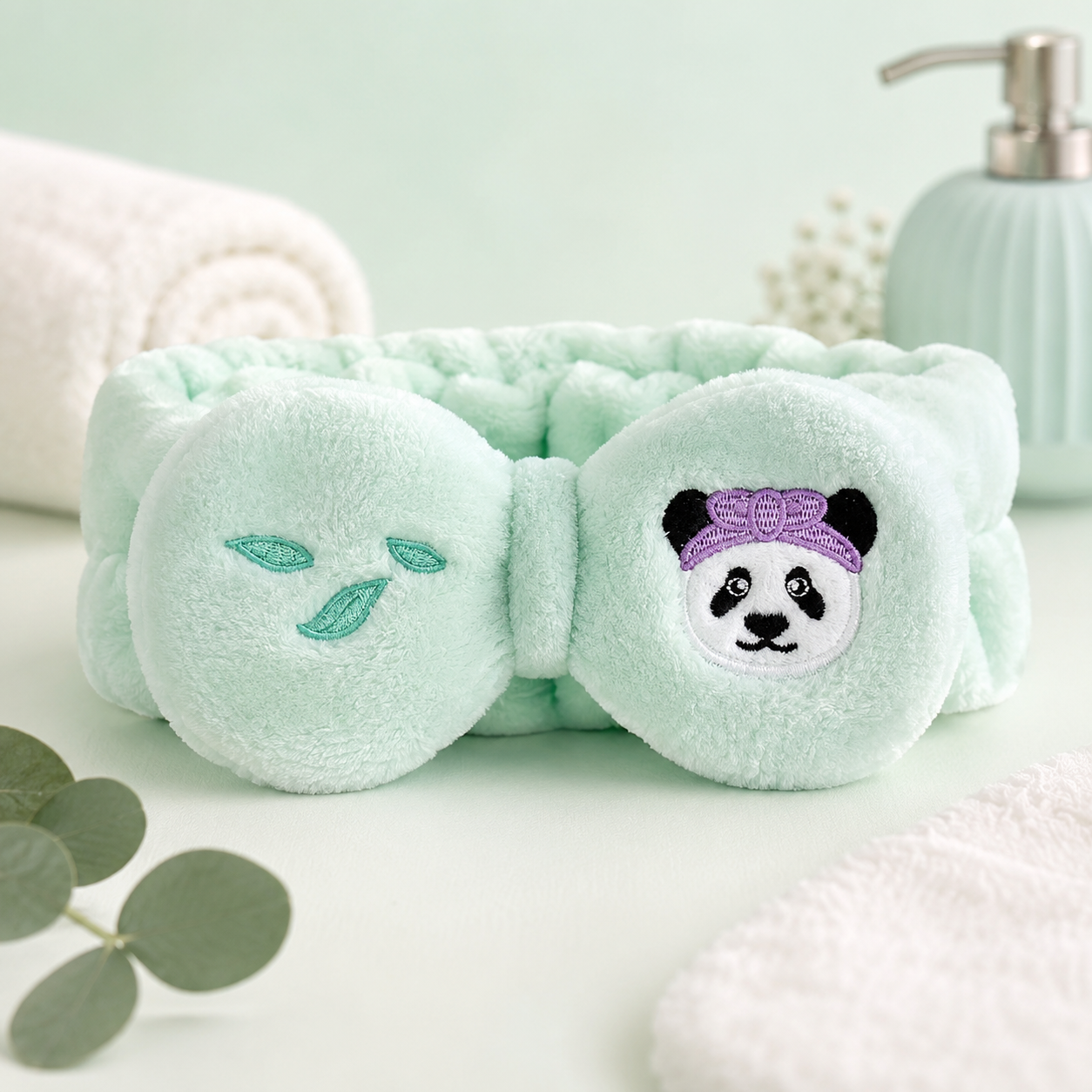 Happy Bath X Bao Family 睿寶輝寶沐浴時光洗臉髮帶 - 图片 2